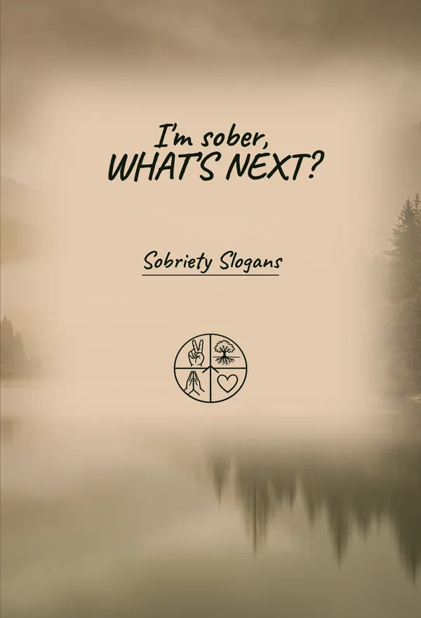 Cover of I'm Sober, What's Next? Sobriety Slogans